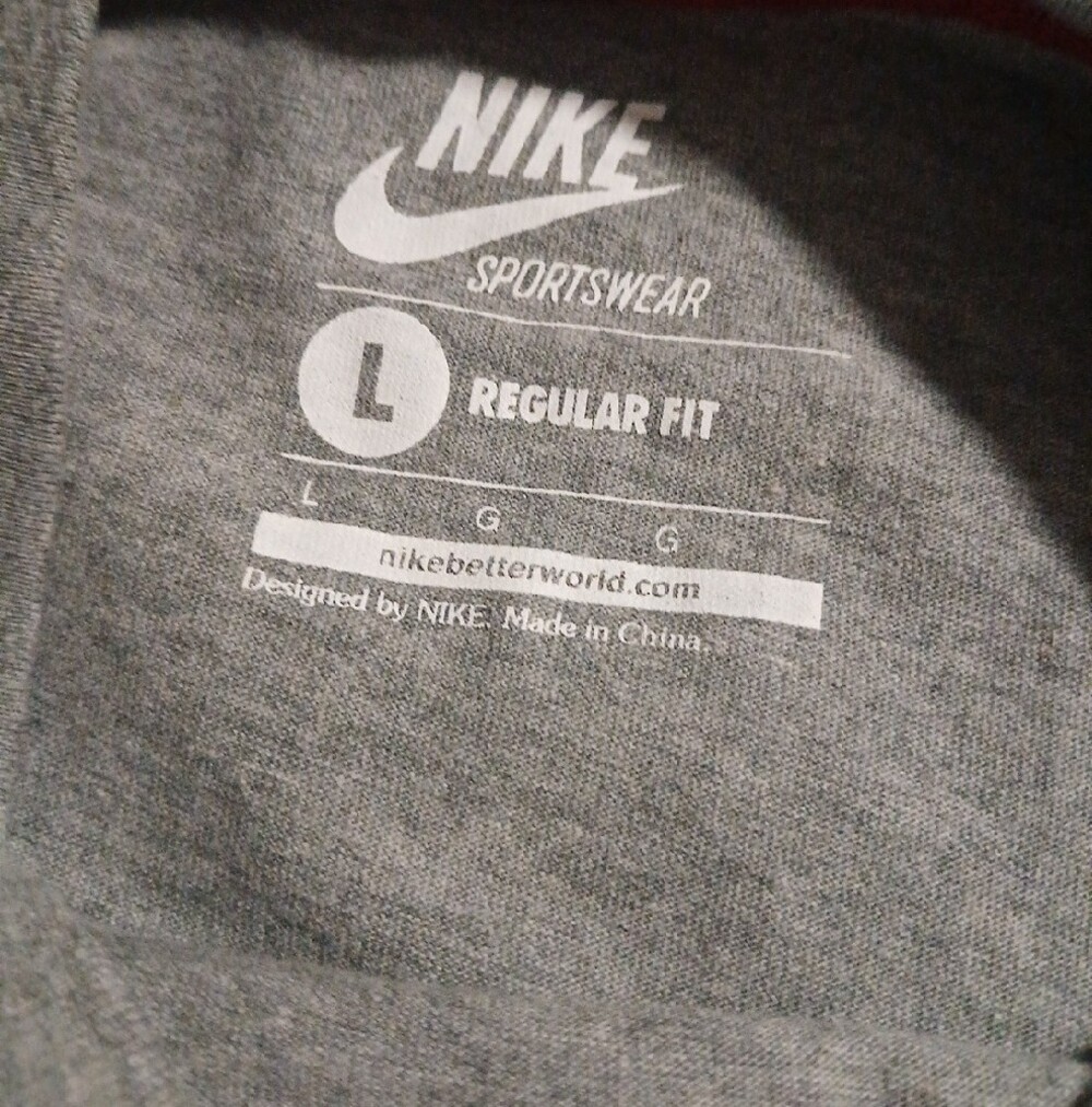 Nike Grey Olympic Dream Team MCMXCII 1992 Basketball Tee Large - Picture 3 of 4